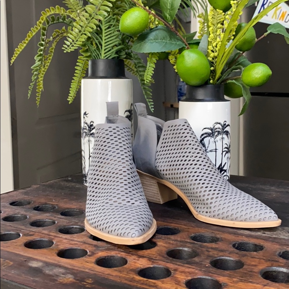 Dolce Vita ankle boots with mesh upper